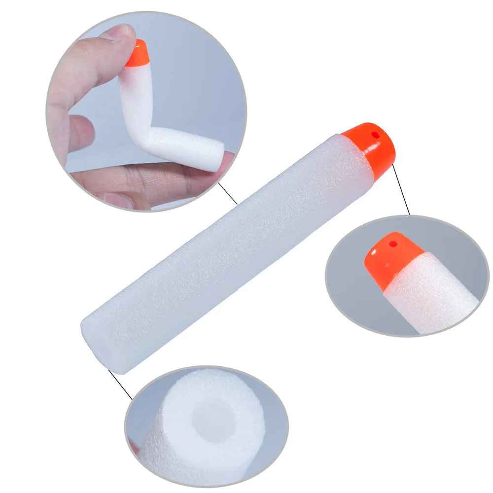 Foam Dart Gun - 2J-AWhite Glow In The Dark Soft
