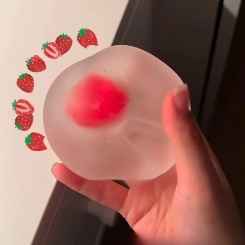 Kids Toys Kids Toys - Squishy Strawberry Stress Ball Soft Fidget