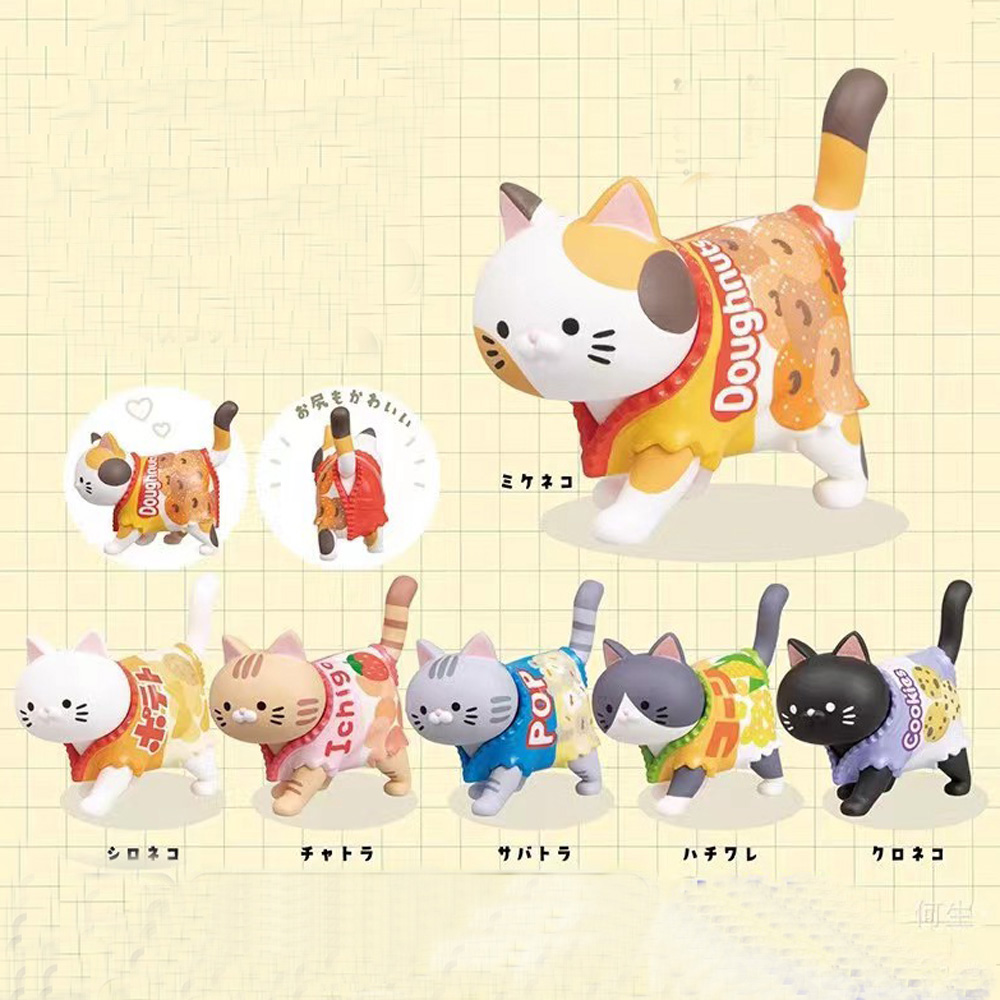 Kids Toys Packaging - Cat Themed Blind Box Candy Packaging