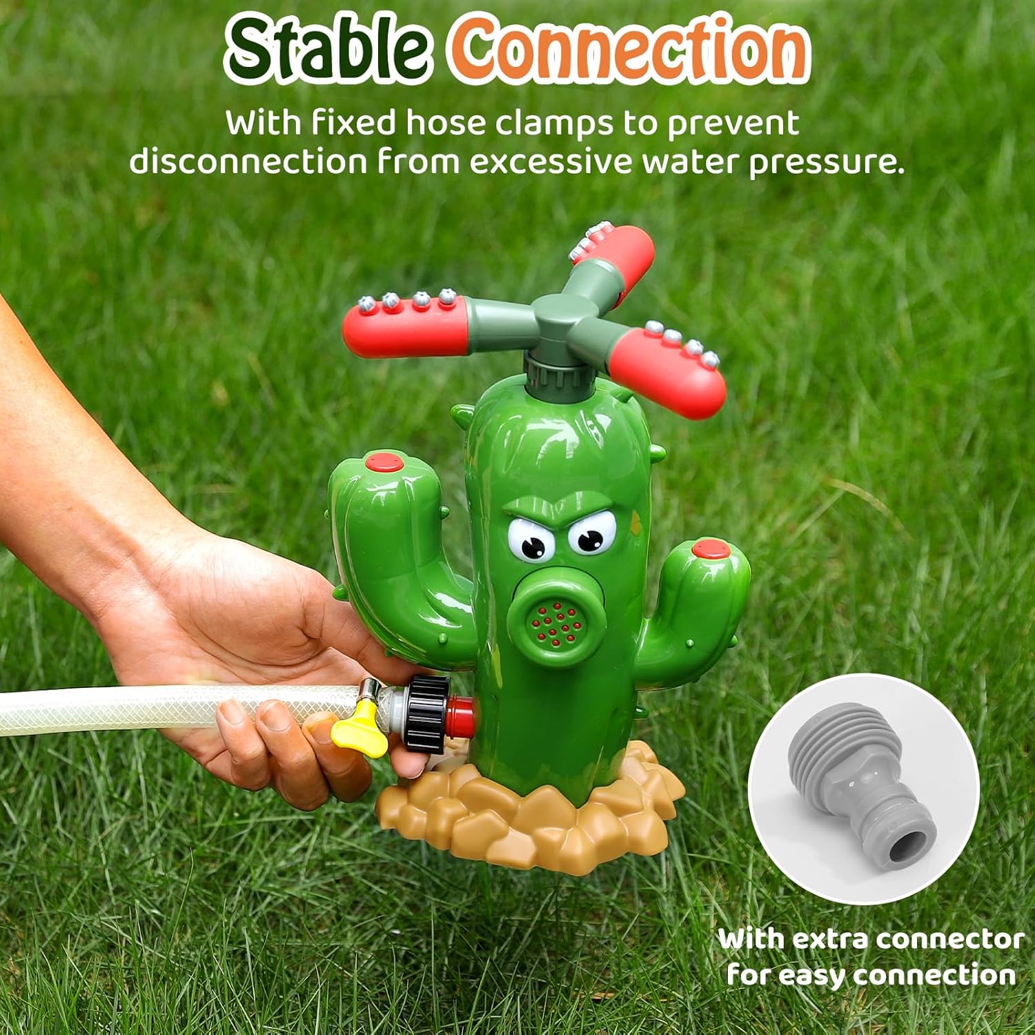 Water Spray Toy Cactus Sprinkl - đánh giá và giá Kids Yard Toys