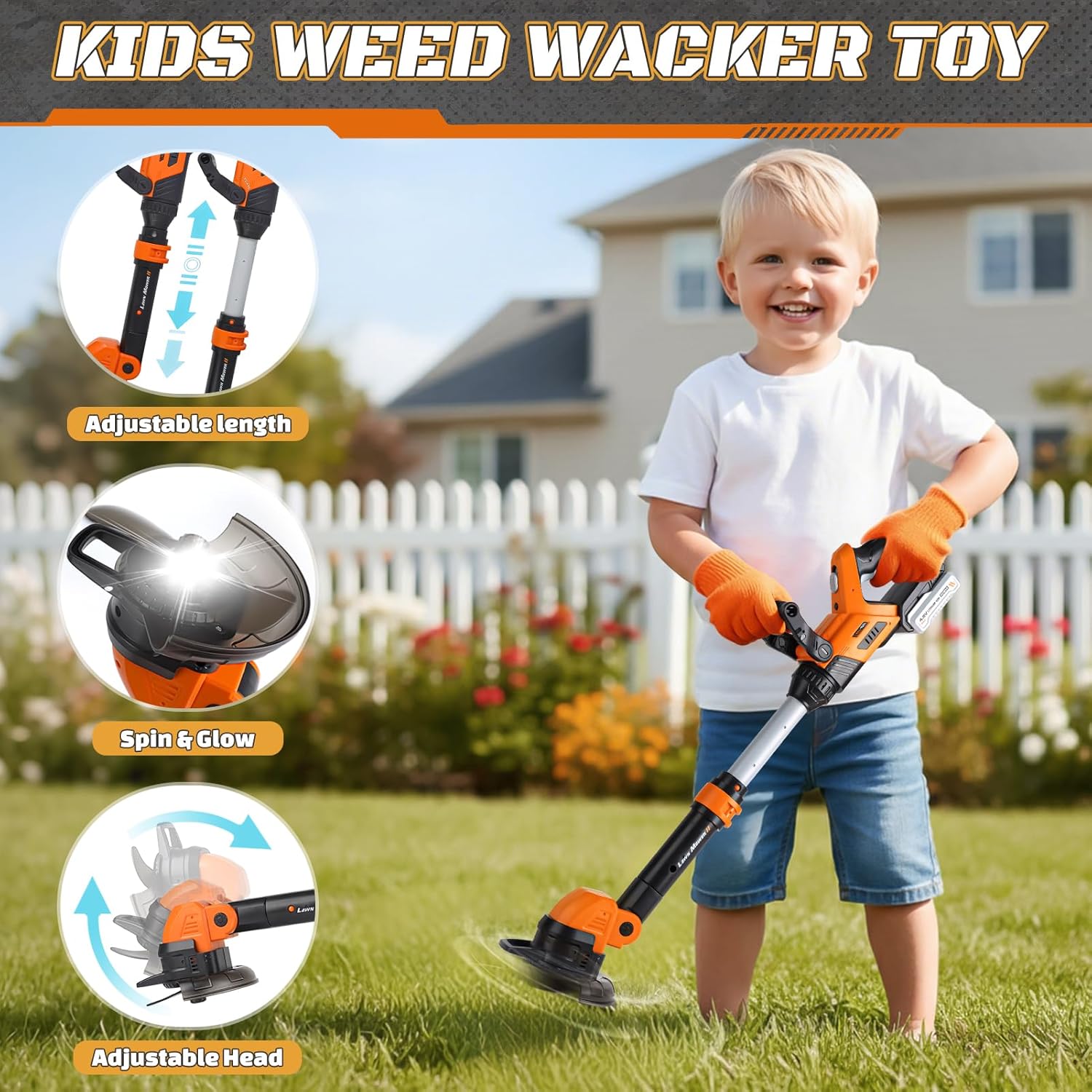 3-in-1 Kids Yard Tools, Weed W - đánh giá và giá Kids Yard Toys