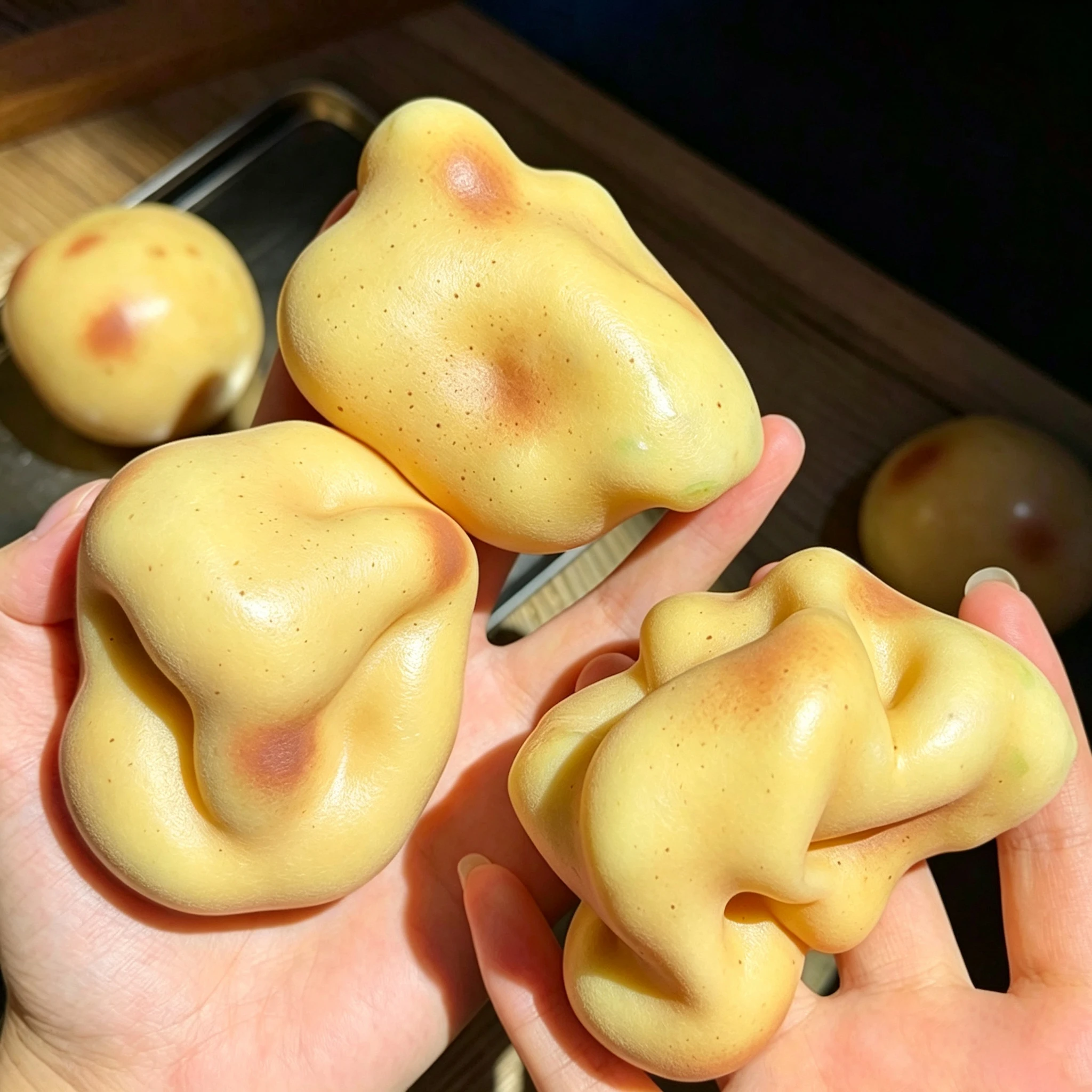 Crunchy Potato Squishy Stress  - đánh giá và giá Kids Toys Kids Toys