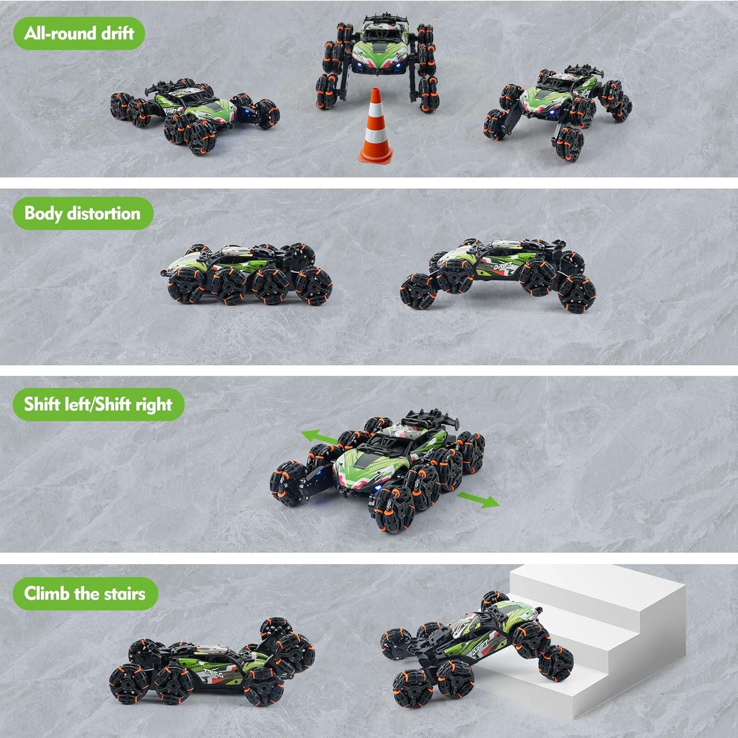 Gesture Sensing RC Stunt Car w - đánh giá và giá Kids Toys 10 Year Old