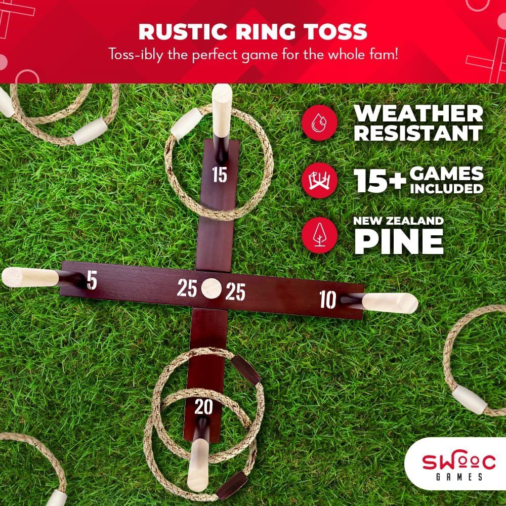 Ring Toss Game All Weather - E - đánh giá và giá Kids Yard Toys
