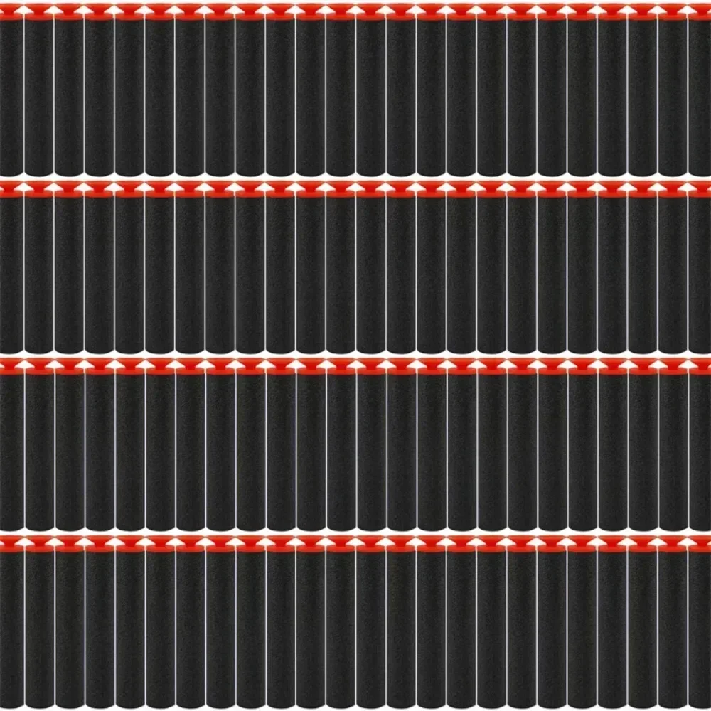 Black Sucker Head Bullets 7.2c - đánh giá và giá Foam Dart Gun
