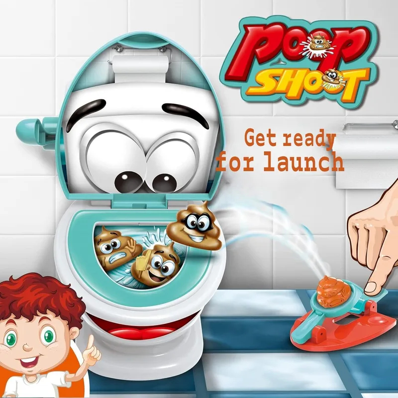 Poop Game Toilet Toy with 12 P - đánh giá và giá Kids Toys Under $20