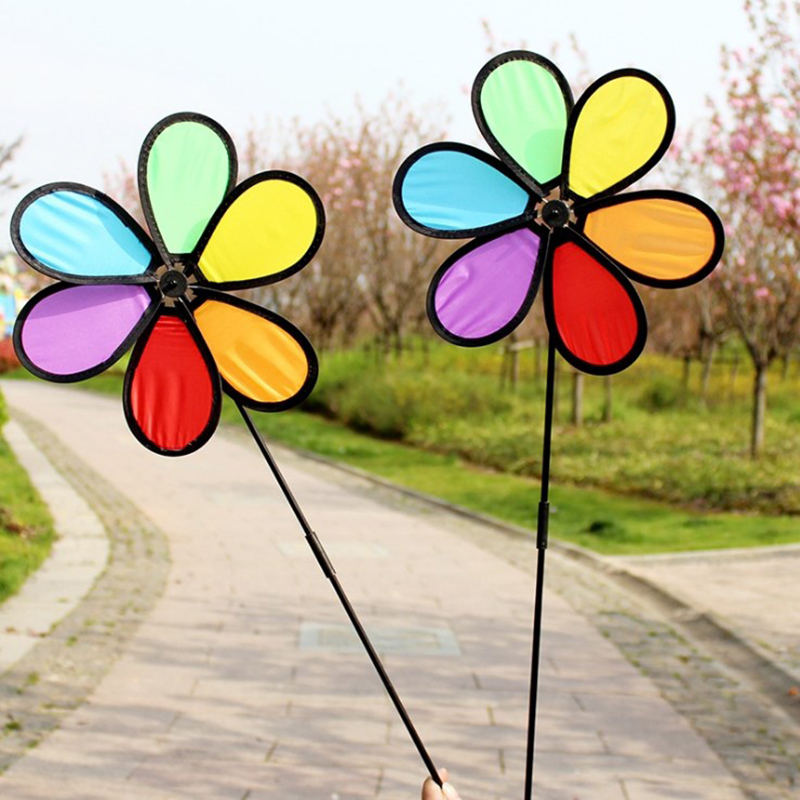 【M】1PC Colorful Windmill Wind  - đánh giá và giá Kids Yard Toys