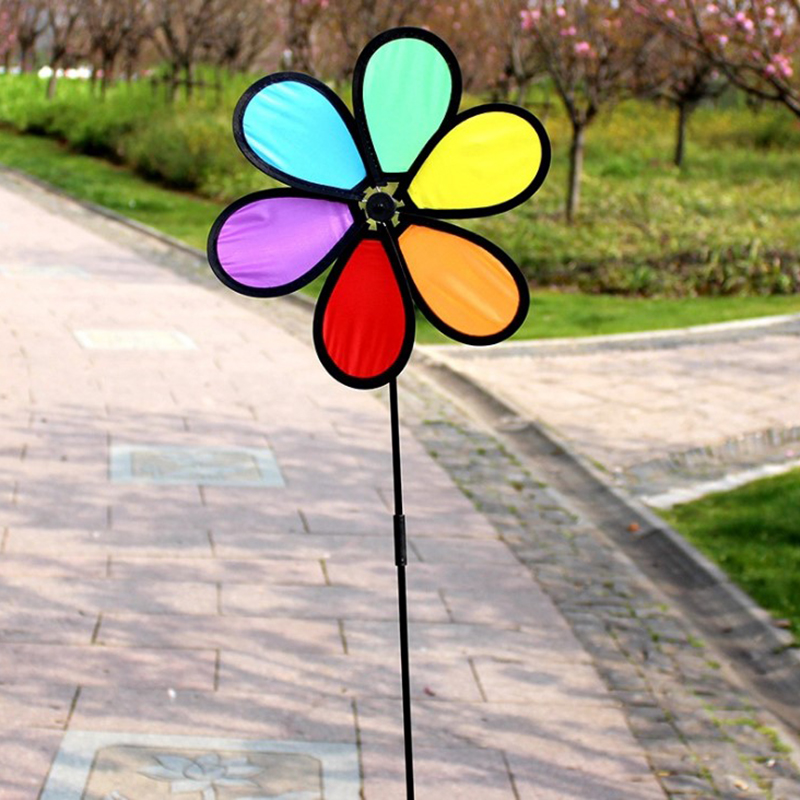 【M】1PC Colorful Windmill Wind  - đánh giá và giá Kids Yard Toys