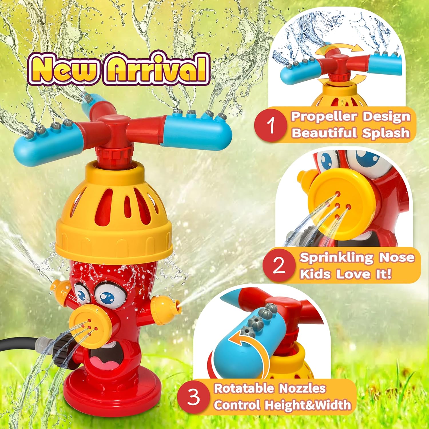 Water Spray Toy Hydrant Sprink - đánh giá và giá Kids Yard Toys