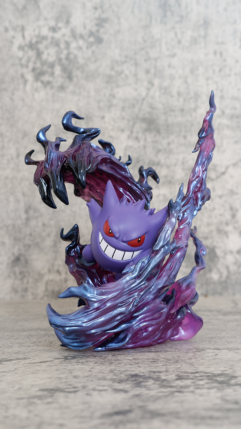 19cm Anime Pokemon Gengar Batt - đánh giá và giá Kids Toys Idea