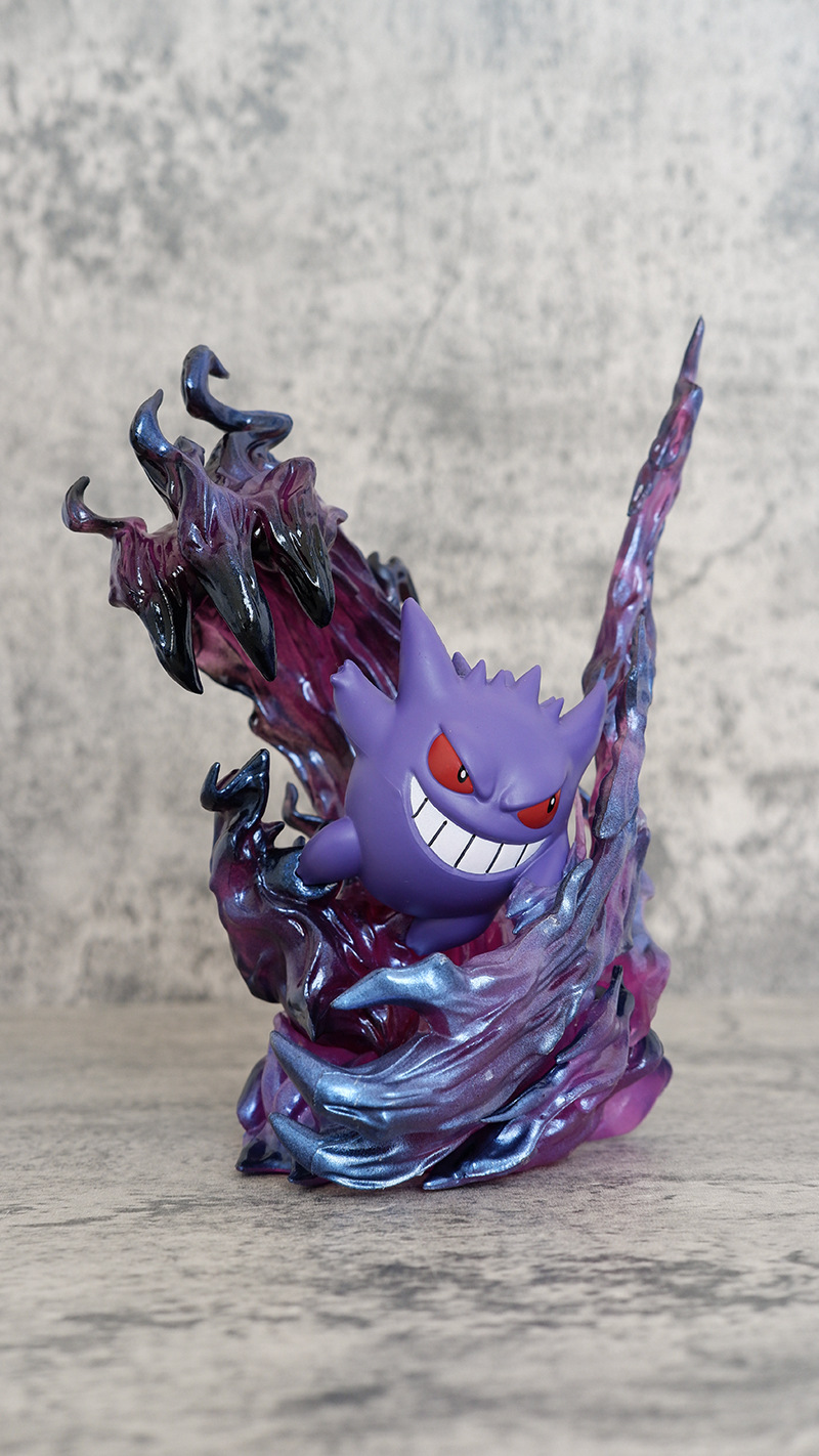 19cm Anime Pokemon Gengar Batt - đánh giá và giá Kids Toys Idea
