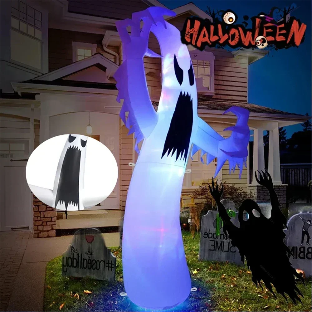 Halloween Inflatable Scary Gho - đánh giá và giá Kids Yard Toys