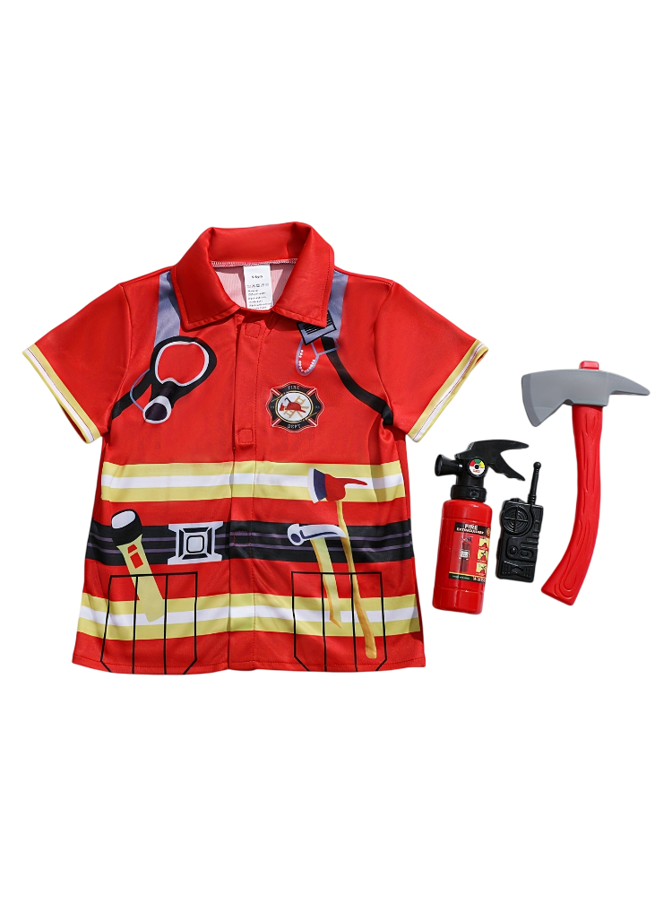 Kids Firefighter Style Shirt w - đánh giá và giá Kids Toys Idea