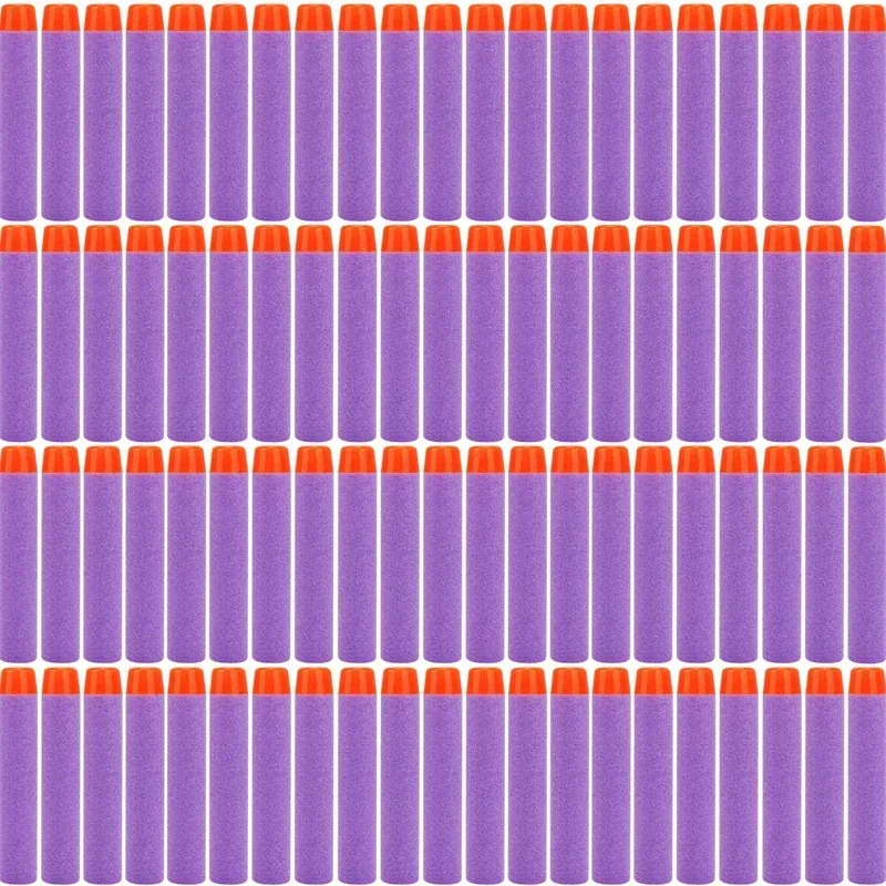 23KPurple Solid Round Head Bul - đánh giá và giá Foam Dart Gun