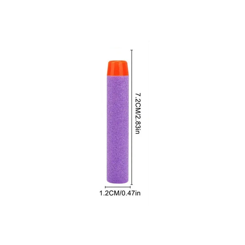 23KPurple Solid Round Head Bul - đánh giá và giá Foam Dart Gun