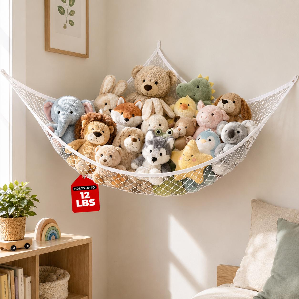 Mesh Toy Storage Hammock Hangi - đánh giá và giá Kids Toys Kids Toys
