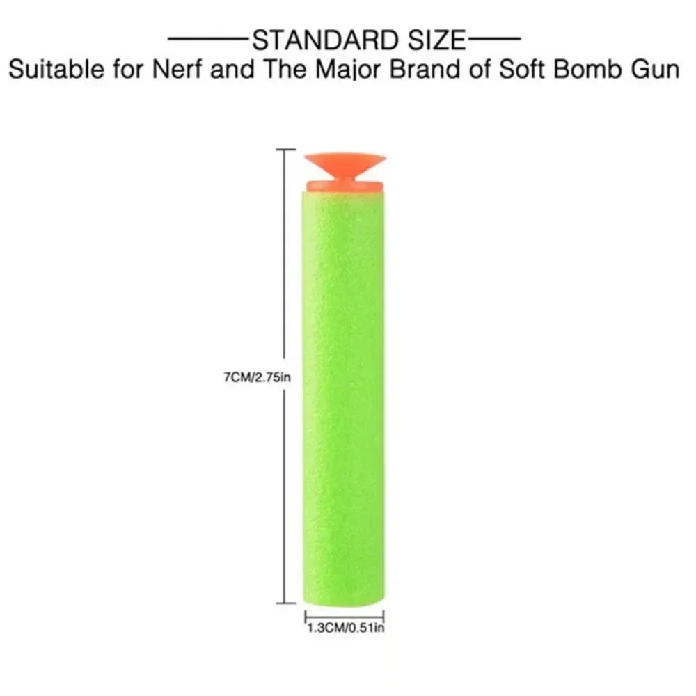 7.2cm 100/1000pcs Darts For Su - đánh giá và giá Foam Dart Gun