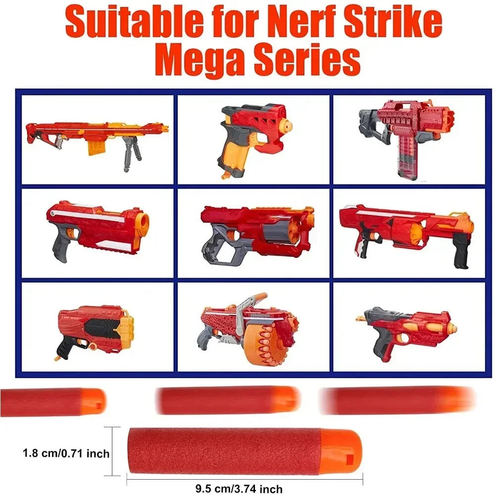 36PCS Mega Dart Refill Pack 9. - đánh giá và giá Foam Dart Gun
