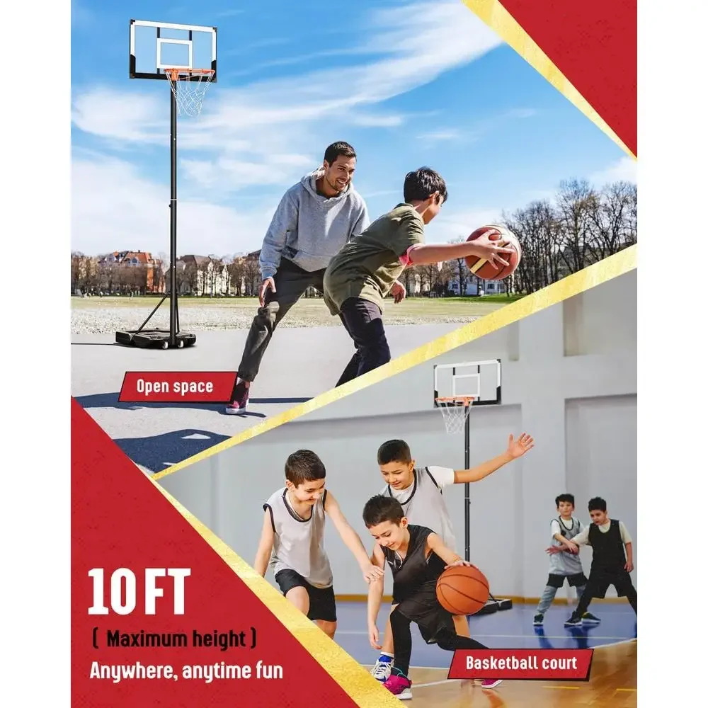 Outdoor Adjustable Basketball  - đánh giá và giá Basketball Hoop Kids Indoor