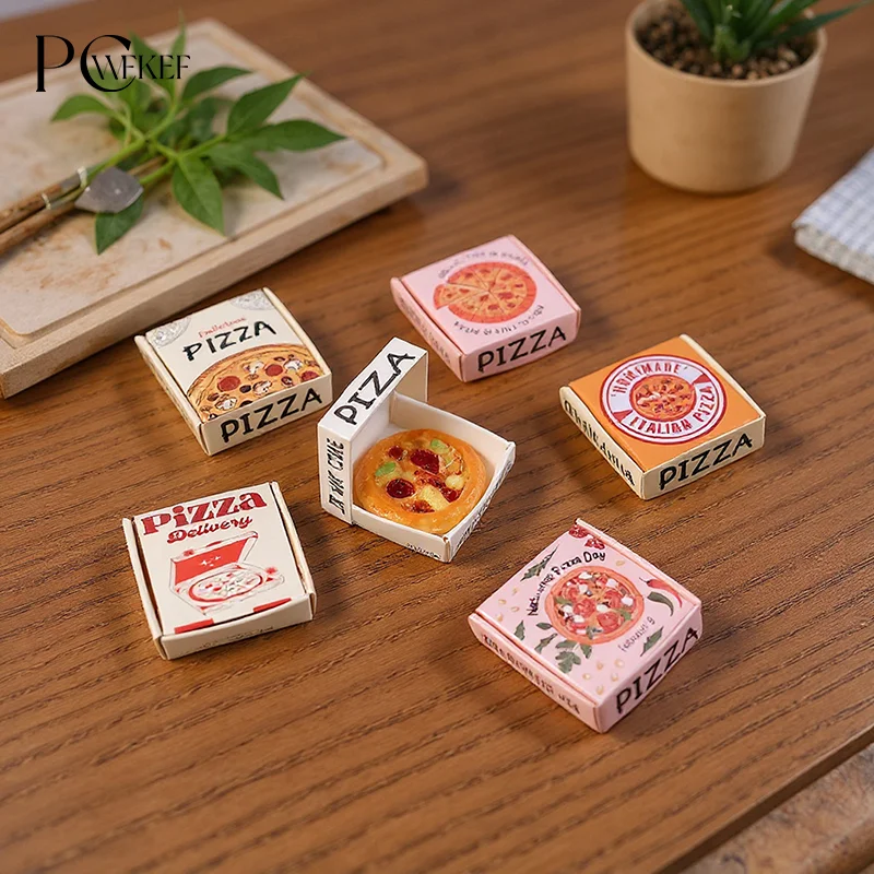6pcs Dollhouse Miniature Pizza - đánh giá và giá Dollhouse Furniture Set