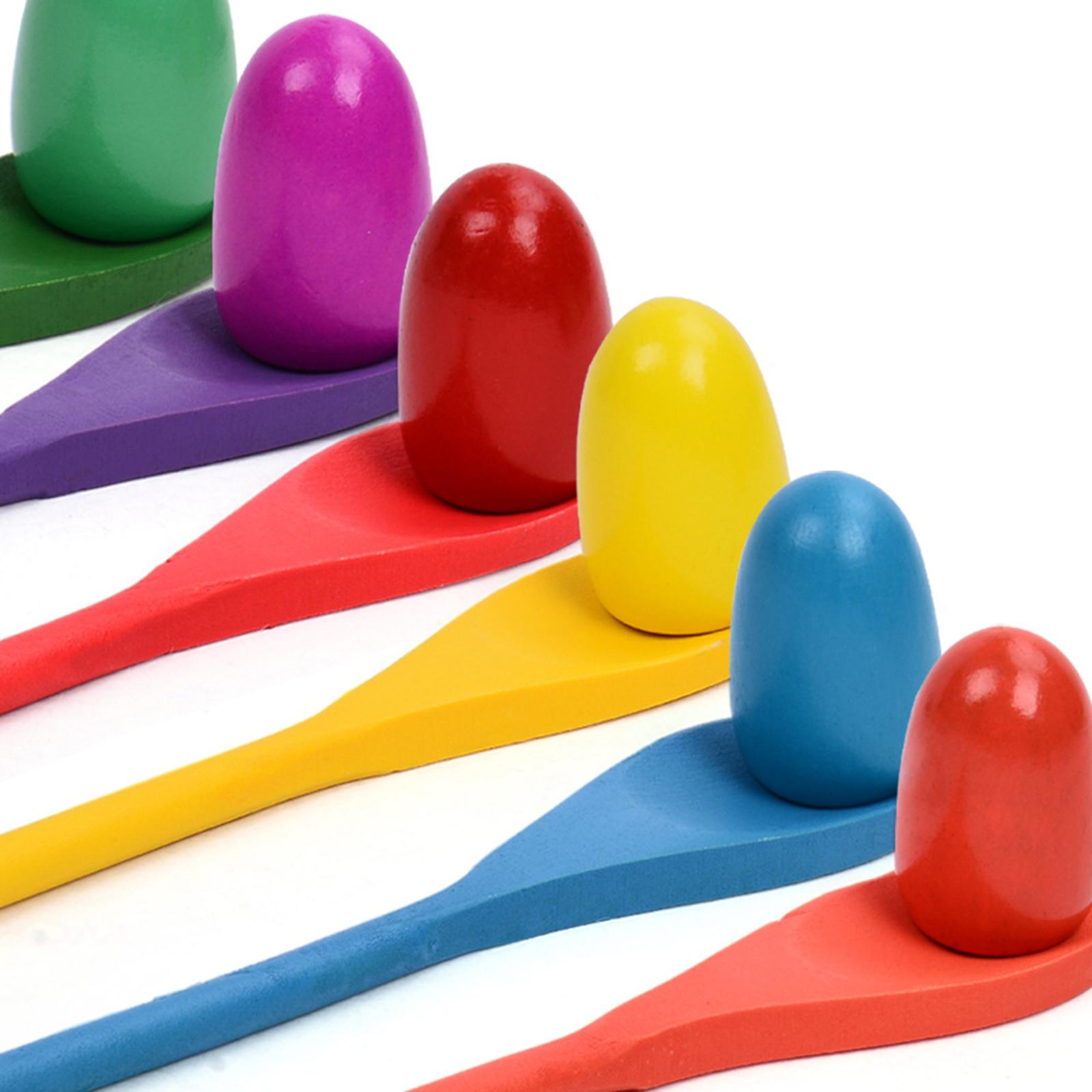 6 Pieces Egg Spoon Race Game H - đánh giá và giá Kids Yard Toys