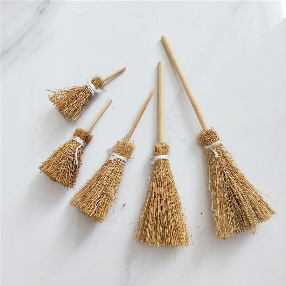 5pcs/Bag New Scene Mini Broom  - đánh giá và giá Dollhouse Furniture Set