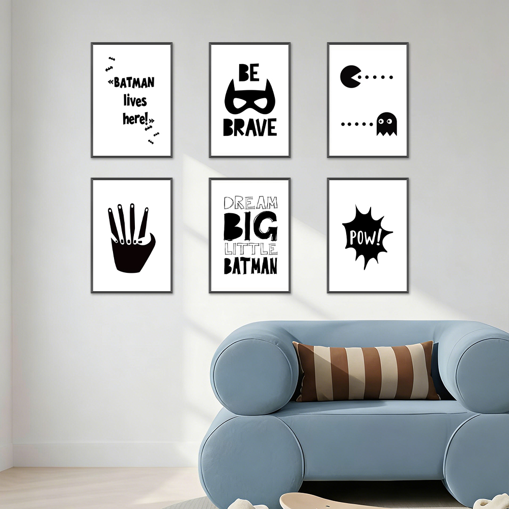Black and White Superheroes Mi - đánh giá và giá Kids Toys Quotes